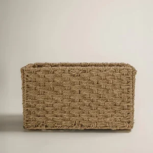 Cesta con asas Bhairab Natural