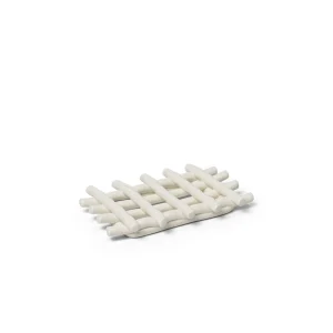 Ceramic Soap Tray Off-White