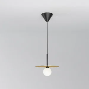 Disc and Sphere Pendant