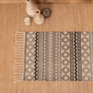 Alfombra Algodón Galatea Blanco