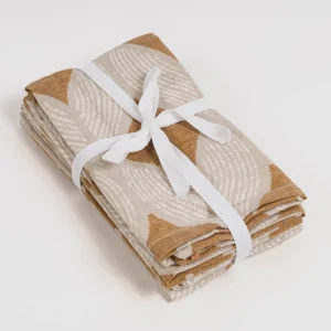 Set 4 Servilletas Cabot Ocre