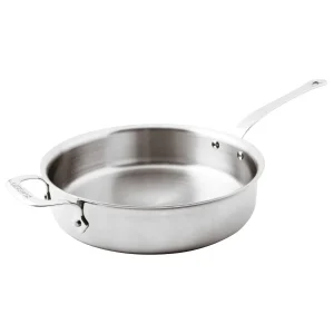 Casseruola bassa con manico Paderno Ø28,0cm h7,5cm 4,0L acciaio inox 12208-28