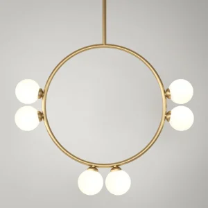 Circle Pendant 6 globes