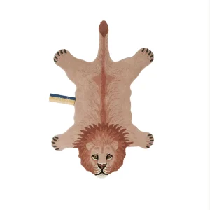 Pinky Lion Rug Large