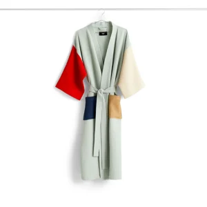 Waffle Bathrobe glacier multi