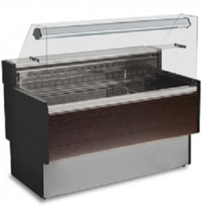 Banco refrigerato L 154 cm vetro dritto