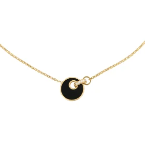 Collana Giove Onice e Diamanti