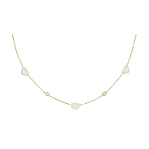 Collana Brio Cuori Kogolong E Diamanti