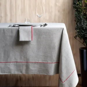 Tovaglie da tavola - Tovaglia cotone e lino - Tovaglia corda cordonetto colorato