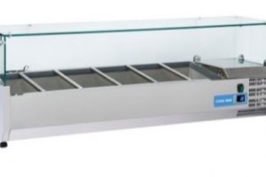 Vetrina refrigerata 1400 x 385 x 425 mm