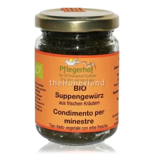 Dado vegetale bio con erbe fresche