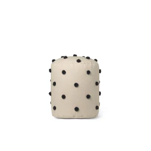 Dot Tufted Pouf