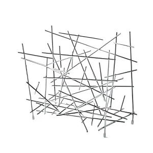 BLOW UP Portariviste, Alessi, Fratelli Campana, acciaio inox, 28.5 x 45.5 x 35