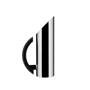 Caraffa TUA Alessi in acciaio inox 18/10 e manico in PA nero 100cl. h29cm