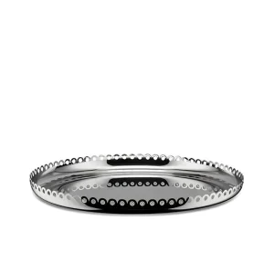 Tornitore Matto EDGES Vassoio, Alessi, Nika Zupanc, 2 colori, 35×3