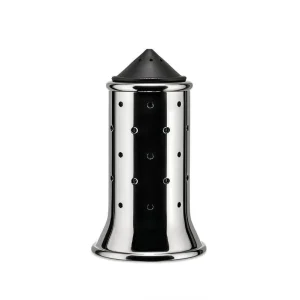 Spargisale azzurro o nero Alessi acciaio inox 18/10 Michael Graves