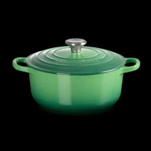 Cocotte Rotonda Evolution – Ghisa Vetrificata Verde Bamboo