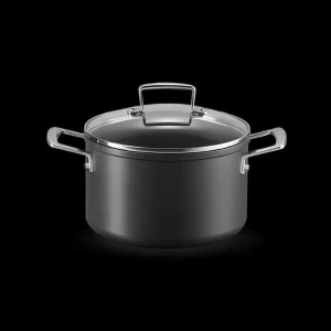 Pentola con Manici e Coperchio – Alluminio Antiaderente